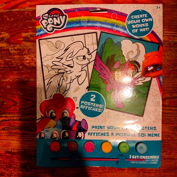 My Little Pony | Toys | My Little Pony Paint Your Own Posters Incl